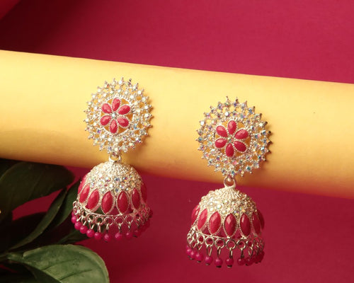 Pink Radiant Jhumka