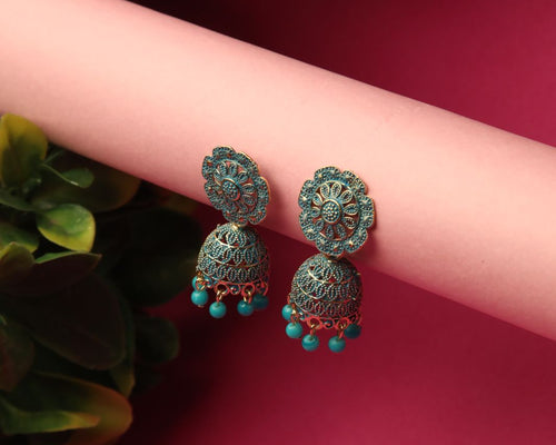 Crimson Blue Earrings