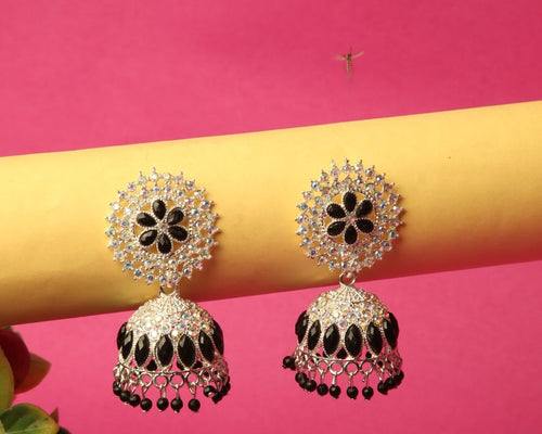 Noir Drop Jhumka