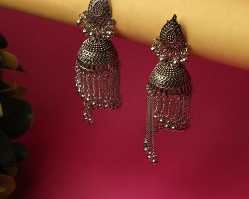 Radiant Night Jhumka