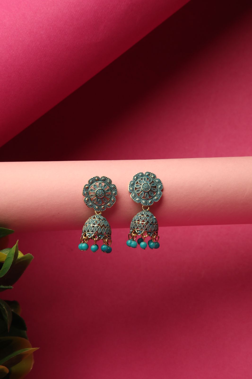 Crimson Blue Earrings