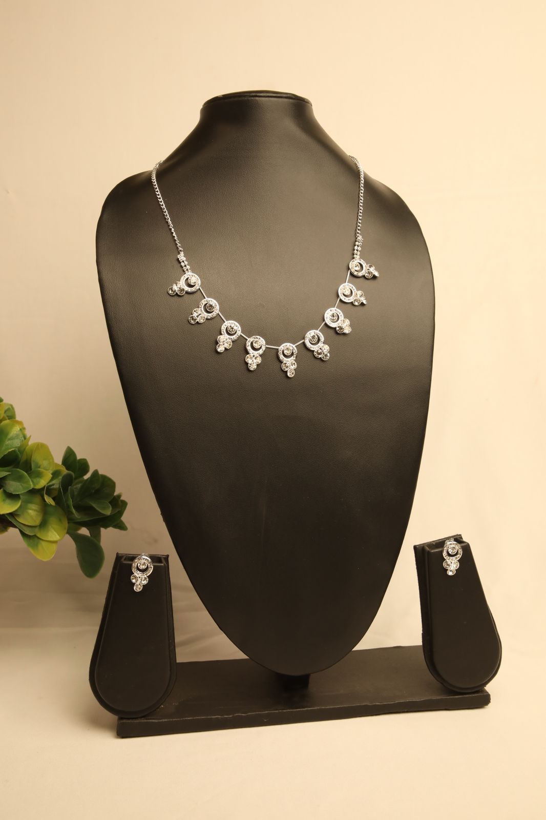 Lustrous Loop Necklace set