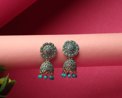 Crimson Blue Earrings