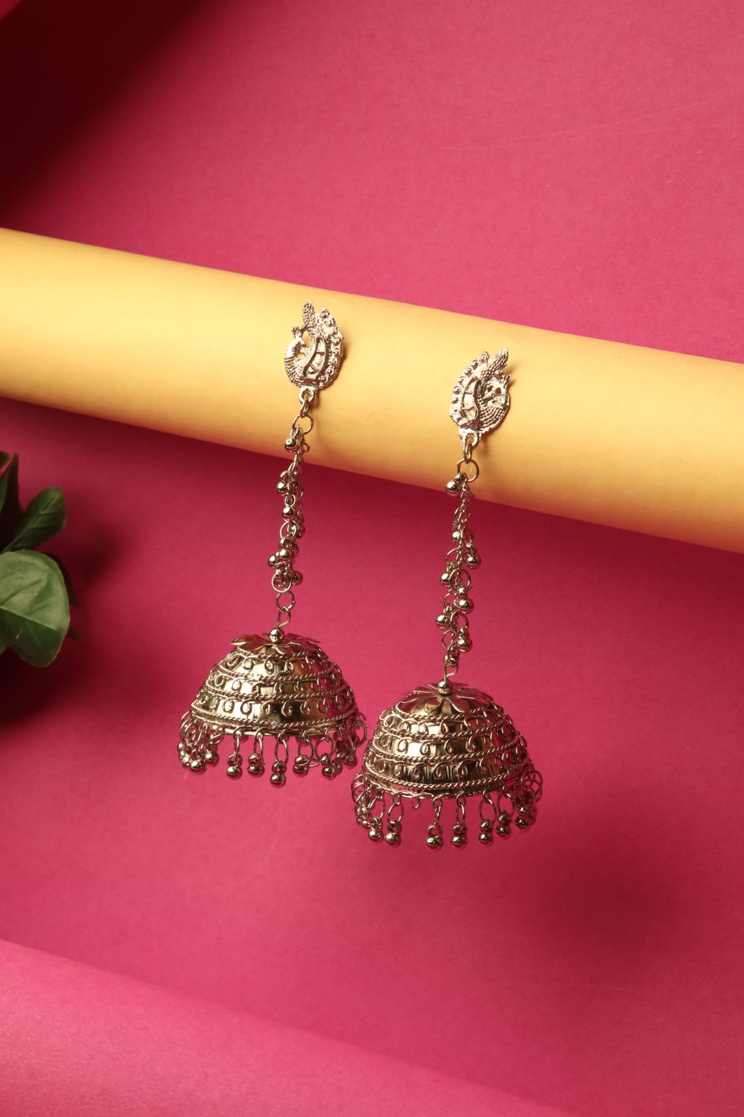 Gleaming Dome jhumka