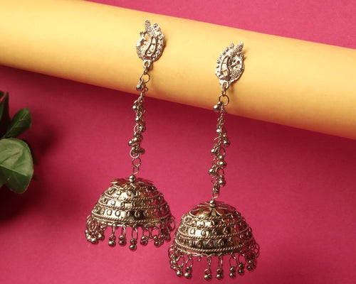 Gleaming Dome jhumka