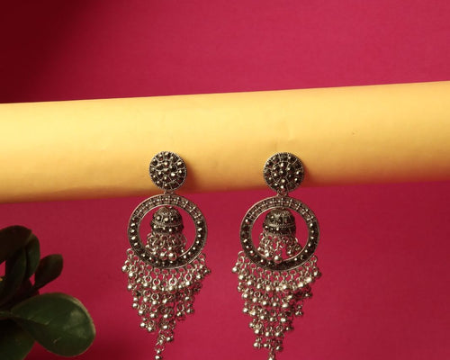 Silver Bells Jhumka